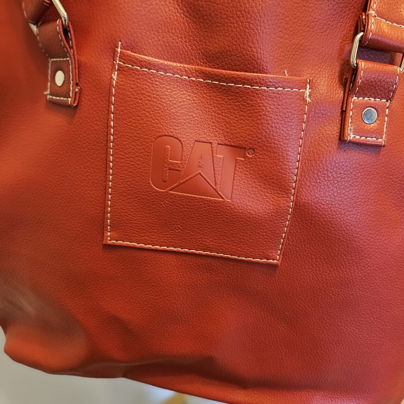 CAT Equipment Rare Laptop Bag Red - Picture 2 of 8